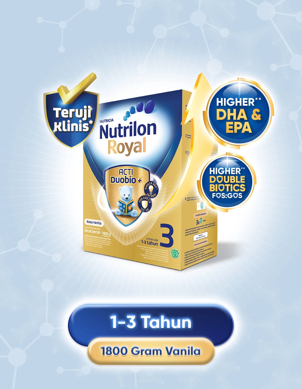 Nutrilon Royal 3 Vanilla 1800g