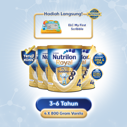 Nutrilon Royal 4 Vanilla 800gr x 4Pcs