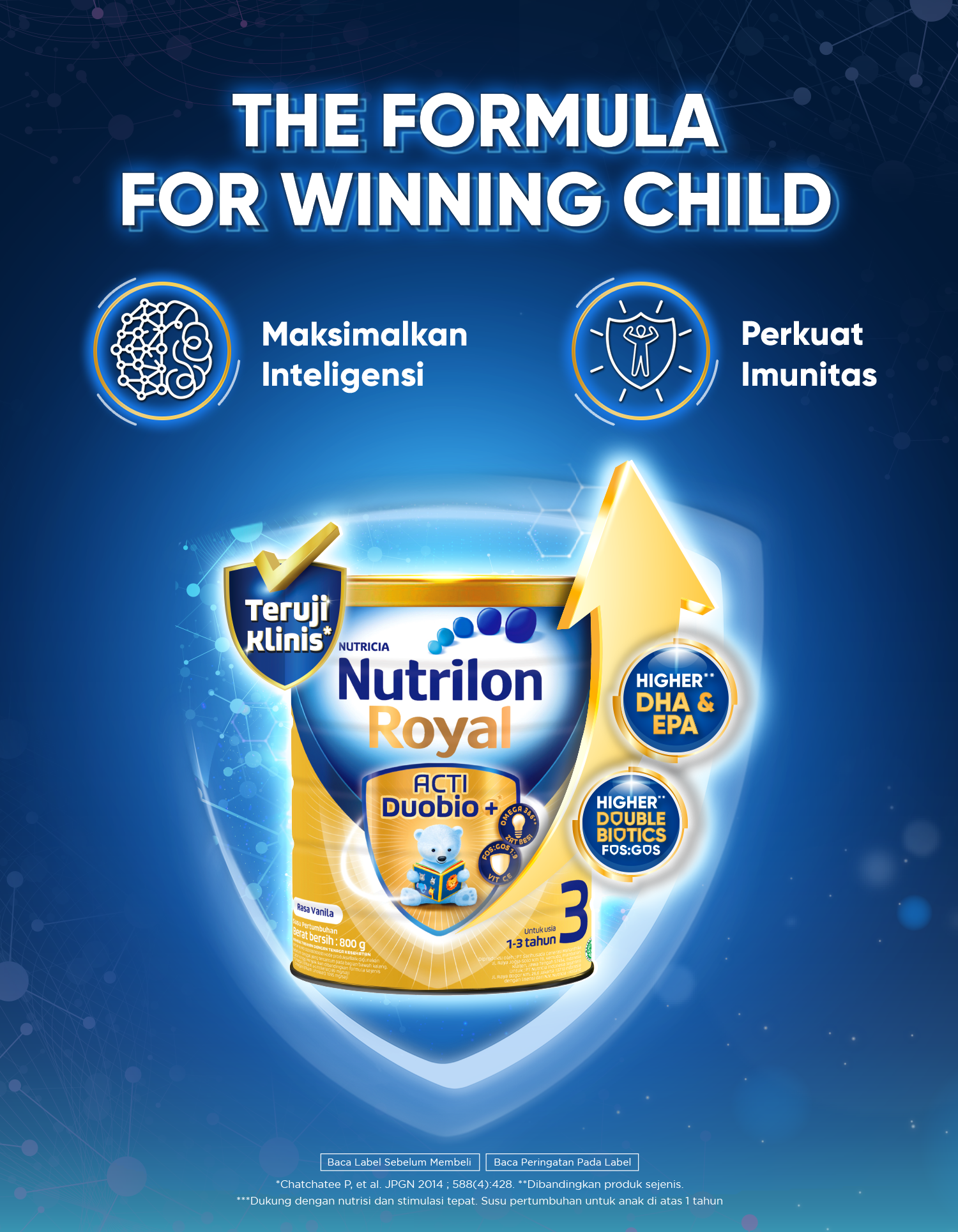 Nutrilon Royal 4 Vanilla 1800g x 2Pcs